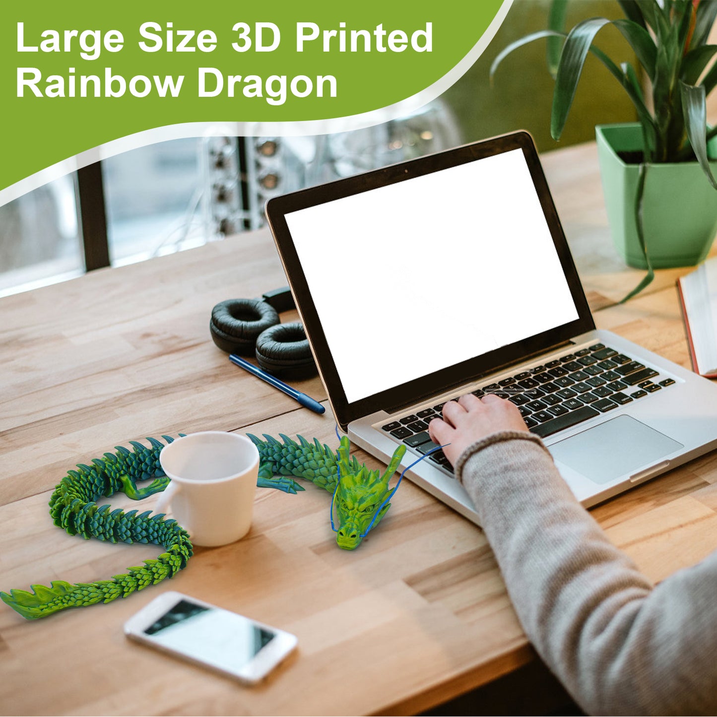 SOYOMAN 3D Printed Dragon-Green