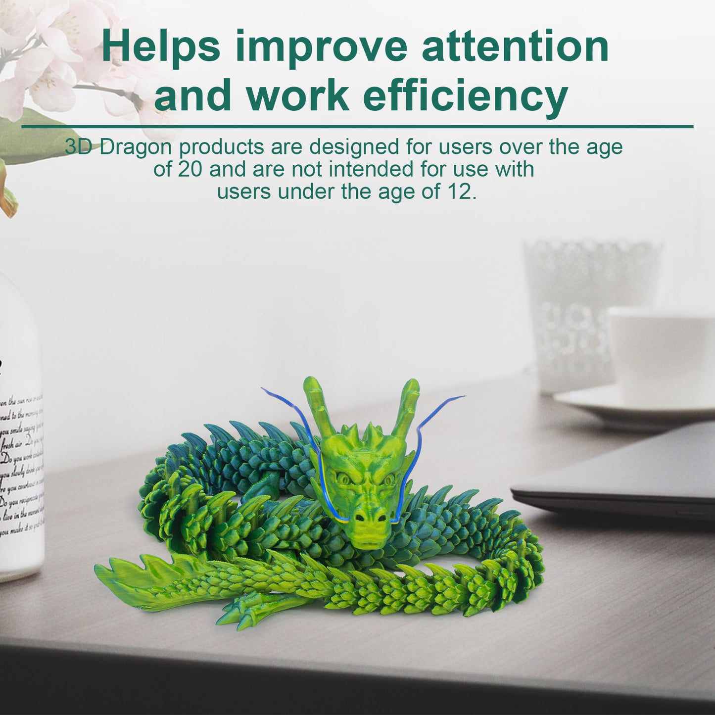 SOYOMAN 3D Printed Dragon-Green