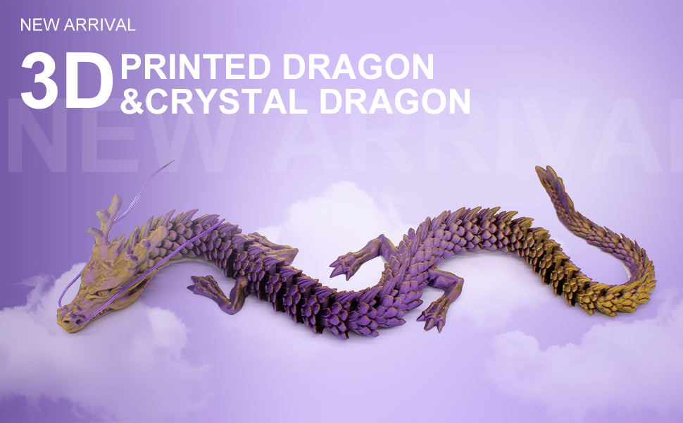SOYOMAN 3D Printed Dragon-Purple sweet potato