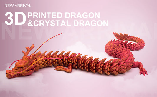 SOYOMAN 3D Printed Dragon-Red